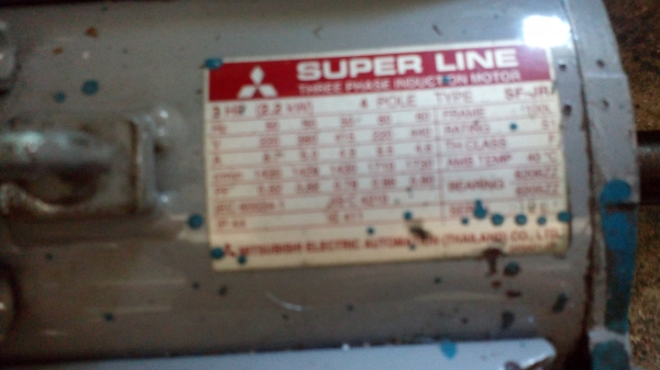 ขาย !! มอเตอร์เกียร์1แรง3สาย รอบ1:21 มิตซูบิชิ พร้อมใช้งาน