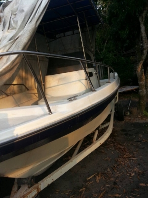 ขายด่วนเรือตกปลาป้อมกลาง21ฟุต