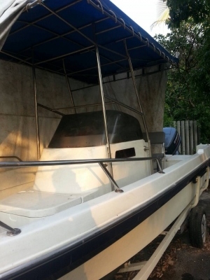 ขายด่วนเรือตกปลาป้อมกลาง21ฟุต