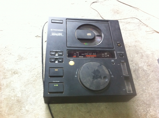 เครื่องเสียง PIONEER รุ่น CDJ-50 PROFESSIONAL มีจานมือหมุน จากญี่ปุ่น เทสลองเครื่องแล้ว