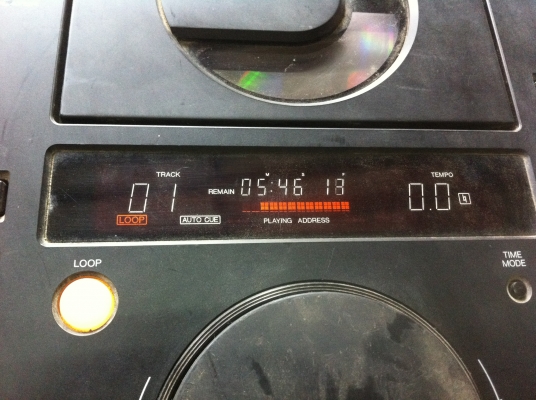 เครื่องเสียง PIONEER รุ่น CDJ-50 PROFESSIONAL มีจานมือหมุน จากญี่ปุ่น เทสลองเครื่องแล้ว