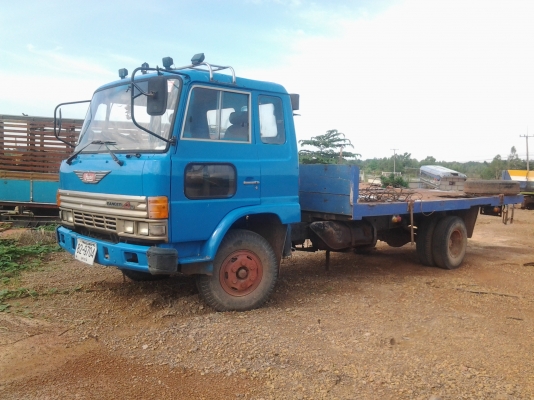 HINO FD154 เครื่อง EH100 กะบะพื้นเรียบยาว 5เมตร