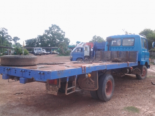 HINO FD154 เครื่อง EH100 กะบะพื้นเรียบยาว 5เมตร