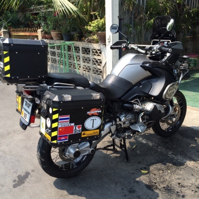 ขาย bmw r1200gsa ปี07 พร้อมของแต่งเต็มคัน ปี๊ป3ใบ