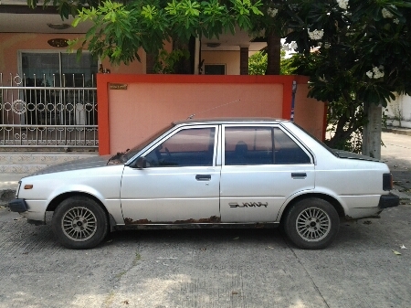 ขายรถยนต์ ปี89 นิสสัน ซันนี่ FF เครื่อง1300cc.ติดแก๊ส เกียร์ธรรมดา ล้อแม็ก ภายในเบาะไม่ขาด เครื่องดี ช่วงล่างดี ขายถูกๆตามสภาพ (รถบ้านไม่ใช่แท็กซี่) ขายรถยนต์ ปี89 นิสสัน ซันนี่ FF เครื่อง1300cc.ติดแก๊ส เกียร์ธรรมดา ล้อแม็ก ภายในเบาะไม่ขาด เครื่องดี ช่วงล่างดี ขายถูกๆตามสภาพ (รถบ้านไม่ใช่แท็กซี่)