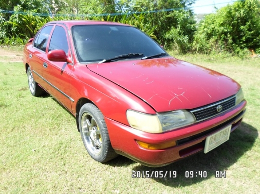 TOYOTA COROLLA โฉมสามห่วง ปี 93 เครื่อง1300 cc เกียรธรรมดา พร้อมใช้