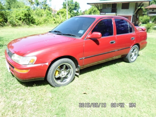 TOYOTA COROLLA โฉมสามห่วง ปี 93 เครื่อง1300 cc เกียรธรรมดา พร้อมใช้ TOYOTA COROLLA โฉมสามห่วง ปี 93 เครื่อง1300 cc เกียรธรรมดา พร้อมใช้
