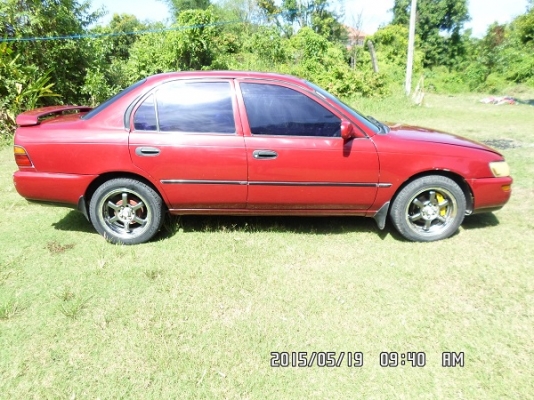 TOYOTA COROLLA โฉมสามห่วง ปี 93 เครื่อง1300 cc เกียรธรรมดา พร้อมใช้ TOYOTA COROLLA โฉมสามห่วง ปี 93 เครื่อง1300 cc เกียรธรรมดา พร้อมใช้