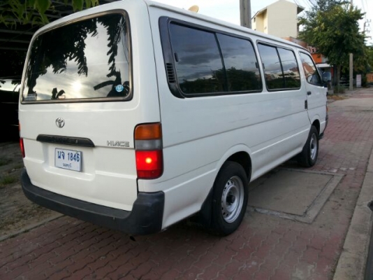 TOYOTA HIACE ปี 03 มือ1 วิ่ง 6.8 หมื่นกิโล เบนซิน ออกห้าง