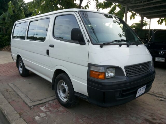 TOYOTA HIACE ปี 03 มือ1 วิ่ง 6.8 หมื่นกิโล เบนซิน ออกห้าง