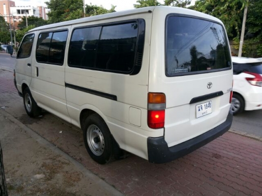 TOYOTA HIACE ปี 03 มือ1 วิ่ง 6.8 หมื่นกิโล เบนซิน ออกห้าง
