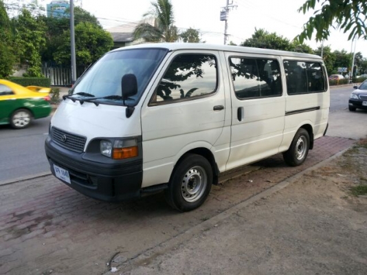 TOYOTA HIACE ปี 03 มือ1 วิ่ง 6.8 หมื่นกิโล เบนซิน ออกห้าง