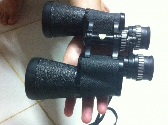 กล้องส่องทางไกลจากญี่ปุ่น SUPER NIGHT  7*50 LIGHT BLUE PANORAMA LENS