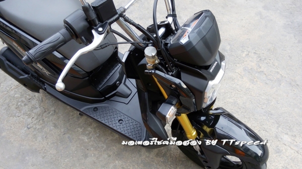 ขาย Zoomer-x คอมบาย สีดำรถบ้านปี 56 สภาพป้ายแดง