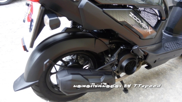 ขาย Zoomer-x คอมบาย สีดำรถบ้านปี 56 สภาพป้ายแดง