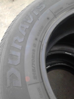 215/70R16 BRIDGE STONE DURAVISS R611 ชุด 4 เส้น tel.081-427-3941 215/70R16 BRIDGE STONE DURAVISS R611 ชุด 4 เส้น tel.081-427-3941