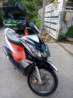 ขายไม่แพง mioตาคู่ เดิมๆ ปี2553รถบ้านราคาประหยัด เล่มเอกสารครบ