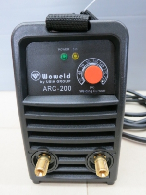 เครื่องเชื่อมอินเวอร์เตอร์ 200 A ยี่ห้อ Woweld รุ่น ARC200 ของใหม่ ตัวเล็ก เบา เหมาะสะพายบ่า ใช้งานง่าย