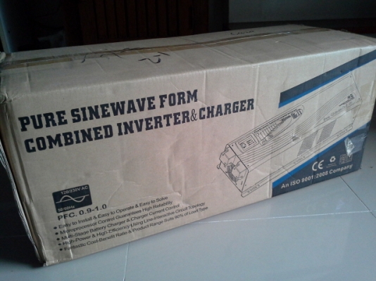 ขาย Inverter ตัวแปลงไฟจาก DC เป็น AC หม้อแปลง 3,000w