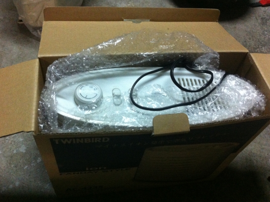 เครื่องฟอกและปรับปรุงคุณภาพอากาศ TWINBIRD มีปุ่มเลือกเปิด ion