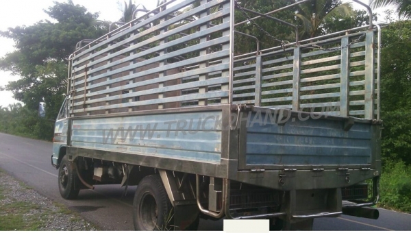 รถบรรทุก 6 ล้อ ISUZU NPR59LU5M กระบะคาร์โก้สแตนเลส ความยาว4.30 เมตร ยาง 8.25-16