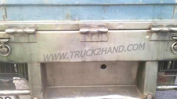 รถบรรทุก 6 ล้อ ISUZU NPR59LU5M กระบะคาร์โก้สแตนเลส ความยาว4.30 เมตร ยาง 8.25-16