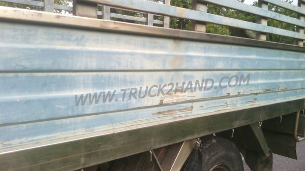 รถบรรทุก 6 ล้อ ISUZU NPR59LU5M กระบะคาร์โก้สแตนเลส ความยาว4.30 เมตร ยาง 8.25-16