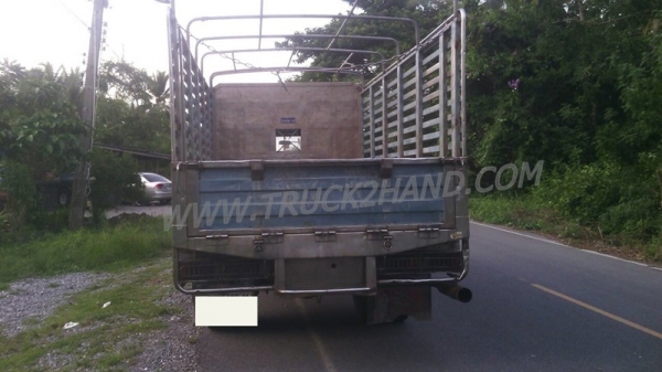 รถบรรทุก 6 ล้อ ISUZU NPR59LU5M กระบะคาร์โก้สแตนเลส ความยาว4.30 เมตร ยาง 8.25-16