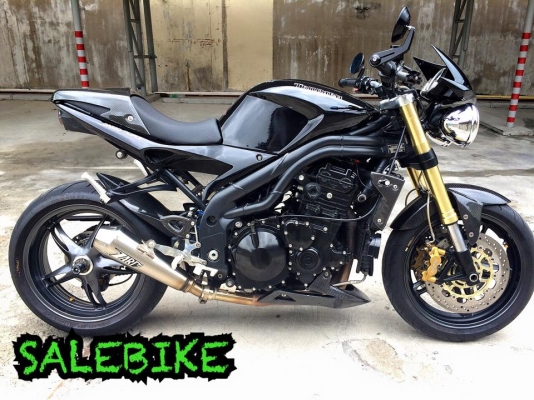 Triumph Speed Triple 1050 ปี 2009 รถสวยสีเดิมทั้งคัน ไม่ล้มไม่ชน วิ่งมา 40,xxx โล