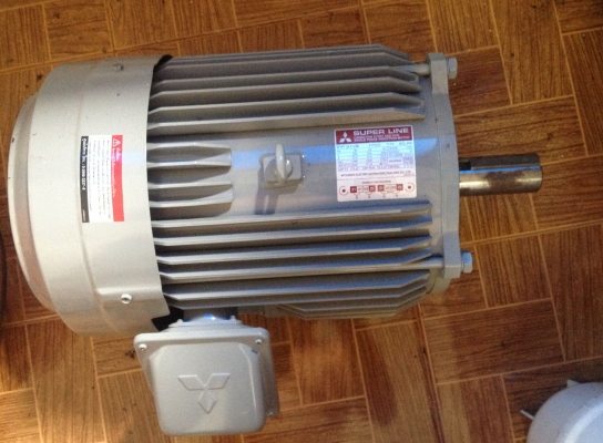 ขาย มอเตอร์ ใช้ไฟบ้าน มิตซู 5 แรง ของใหม่ 8500 บาท