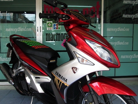 nouvo Eliganc 135 cc. สีแดงเทา รถเดือน มิ ย. ปี2551 ไมล์ 2 หมื่นโล แถม 3 รายการ 20900