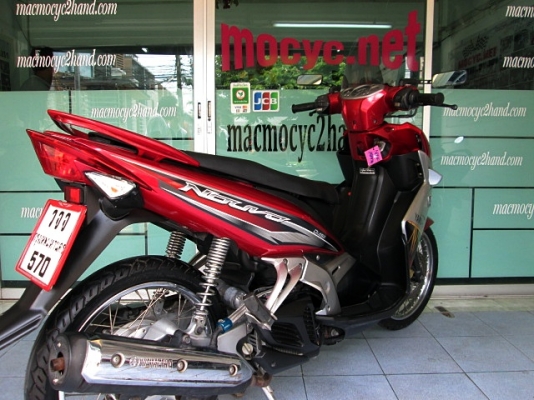 nouvo Eliganc 135 cc. สีแดงเทา รถเดือน มิ ย. ปี2551 ไมล์ 2 หมื่นโล แถม 3 รายการ 20900