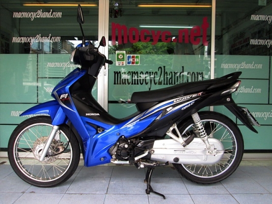 Wave 110 i สี นํ้าเงินดำ รถเดือน ธันวาคม ปี 57 ไมล์ 7 พันโล แถม 3 รายการ 29900