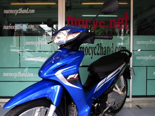 Wave 110 i สี นํ้าเงินดำ รถเดือน ธันวาคม ปี 57 ไมล์ 7 พันโล แถม 3 รายการ 29900