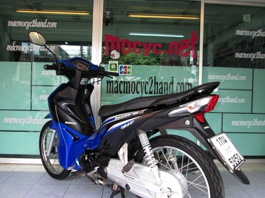 Wave 110 i สี นํ้าเงินดำ รถเดือน ธันวาคม ปี 57 ไมล์ 7 พันโล แถม 3 รายการ 29900