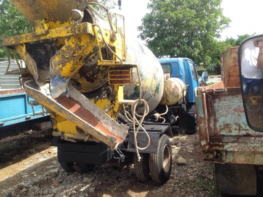 ขาย รถหกล้อ ประกอบโม่ปูน 3 คิว ทะเบียนครบ แจ้งเป็นรถโม่ปูนแล้ว