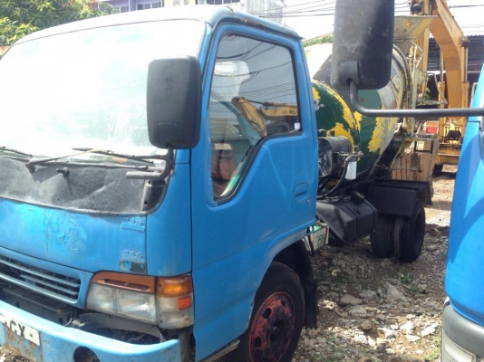 ขาย รถหกล้อ ประกอบโม่ปูน 3 คิว ทะเบียนครบ แจ้งเป็นรถโม่ปูนแล้ว