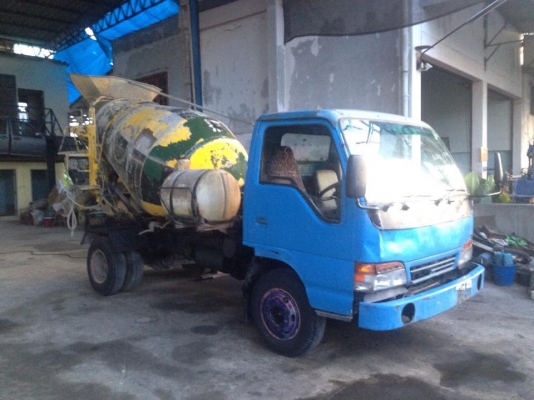 ขาย รถหกล้อ ประกอบโม่ปูน 3 คิว ทะเบียนครบ แจ้งเป็นรถโม่ปูนแล้ว