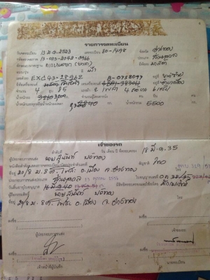 ขาย รถหกล้อดัมพ์ ประกอบ  ทะเบียนครบพร้อมใช้งาน