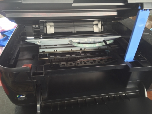 ขายเหมา เครื่องปริ้น 2 เครื่อง หมึกแท้ง Cannon mp287  / Epson L110 ลดเหลือ 3,000