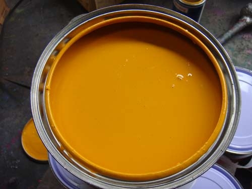 สีเหลือง (ต้องใช้ทินเนอร์ผสม) ขนาด 3.5ลิตร