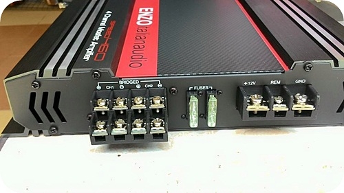 Amp 4 ch ENZO  75 วัตต์*4 ชาแนล มือหนึ่งของนอกแท้อย่างแรงมีคุณภาพวัตต์เต็มๆ ราคา 3,800 บาท