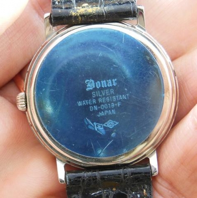 (ขายไปแล้ว) นาฬิกา Bonar Sterling Silver ตัวเรือนเงิน 925