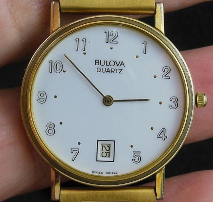 (ขายไปแล้ว) นาฬิกา BULOVA เรือนทอง สภาพสวย