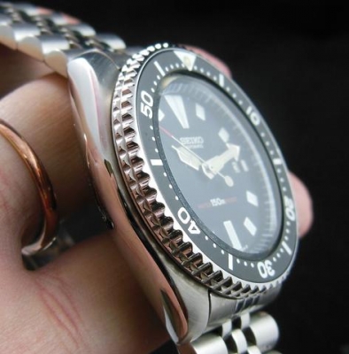 (ขายไปแล้ว) นาฬิกา SEIKO Automatic Water Resist 150 m. 6309A JAPAN สภาพใหม่