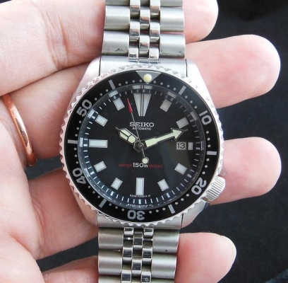 (ขายไปแล้ว) นาฬิกา SEIKO Automatic Water Resist 150 m. 6309A JAPAN สภาพใหม่
