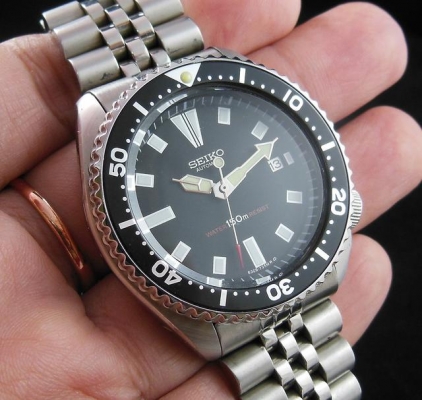 (ขายไปแล้ว) นาฬิกา SEIKO Automatic Water Resist 150 m. 6309A JAPAN สภาพใหม่