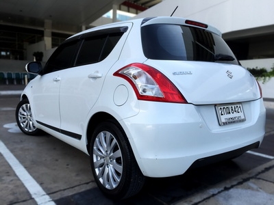 **Swift ปี13 GLX ท็อปสุด สีขาว ออโต้ วิ่งน้อยสุดๆ รถสวย+ใหม่จัด ออฟชั่นเพียบ**
