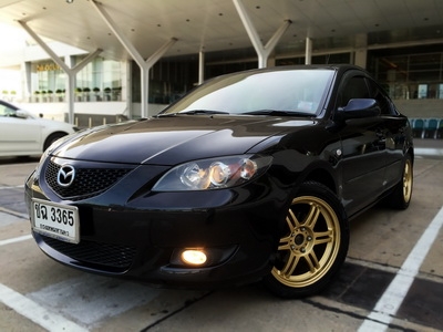 **Mazda3 ปี05 1.6V สีดำ ออโต้ 4ประตู  แต่งครบ optionเพียบ รถสวย ใช้น้อย เข้าศูนย์ตลอด **