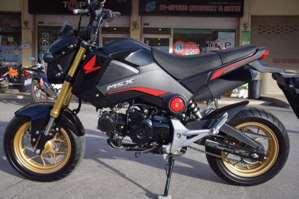 ขาย Honda Msx สีดำ ปี 58 ลายล่าสุด สภาพสวย เดิม ๆ ราคา เบา ๆ